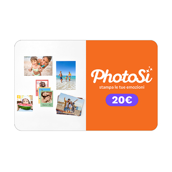 Gift Card PhotoSì da 20 Euro